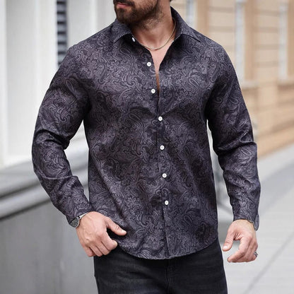 Männer Hemd Paisley Muster Modern Berlin