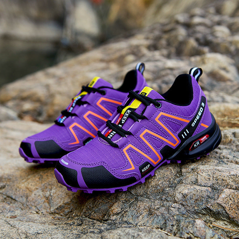 Damen Sneaker Bequem Trail Laufschuhe Stabil