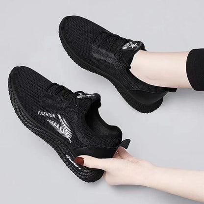 Damen Sneaker Atmungsaktiv Flexibel Laufsohle Modisch