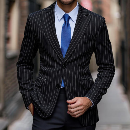 Herren Blazer Slim Fit Kariert Modern Hochwertig