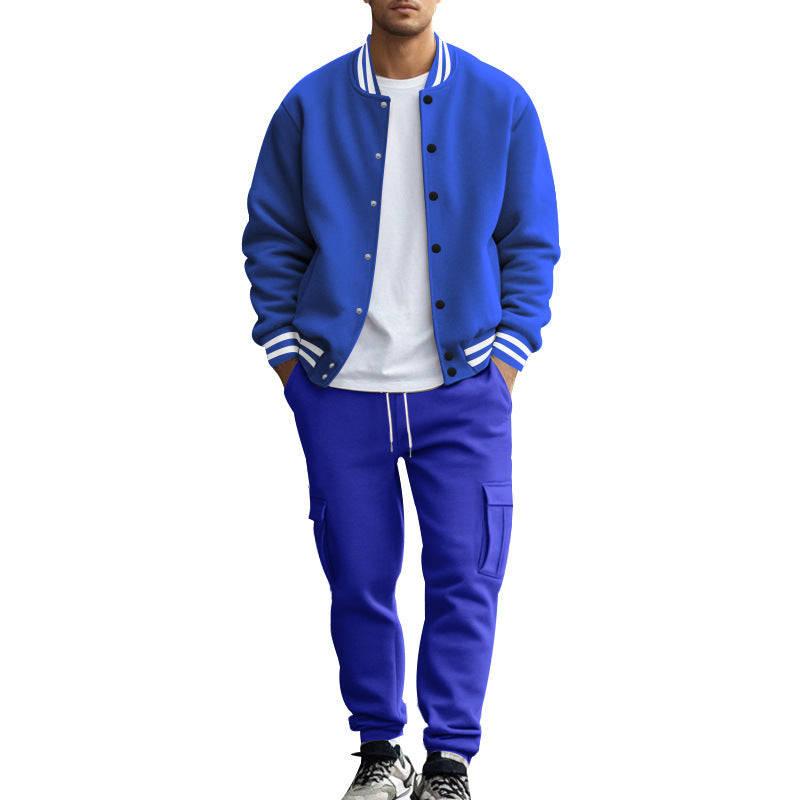 Herren Jogginganzug Bequem Mit Taschen Trendy