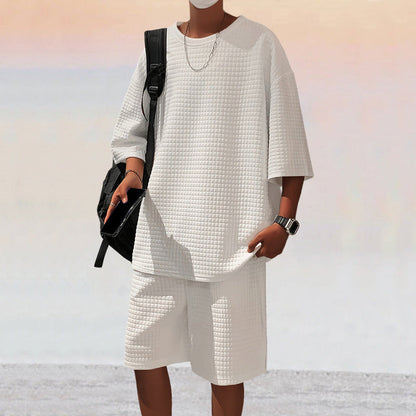 Herren Sport Set atmungsaktiv Locker Sitzend