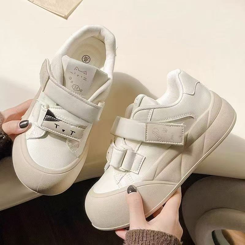 Damen Sneaker Sportlich Bequem Klettverschluss - BerlinGlamour
