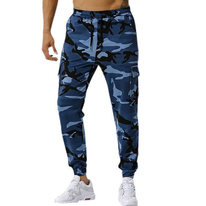 Herren Cargohose Camouflage Muster Trendig Modern