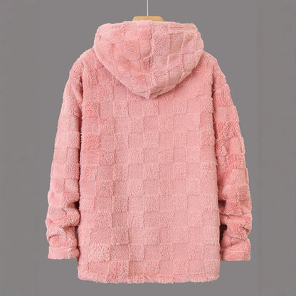 Herren Fleecejacke Warm Strukturiert Reißverschluss