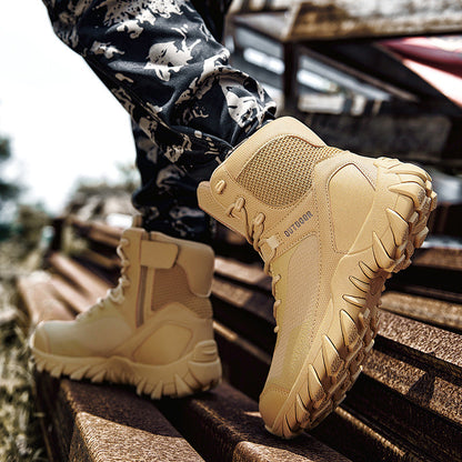 Wanderstiefel Herren Outdoor Rutschfest Atmungsaktiv