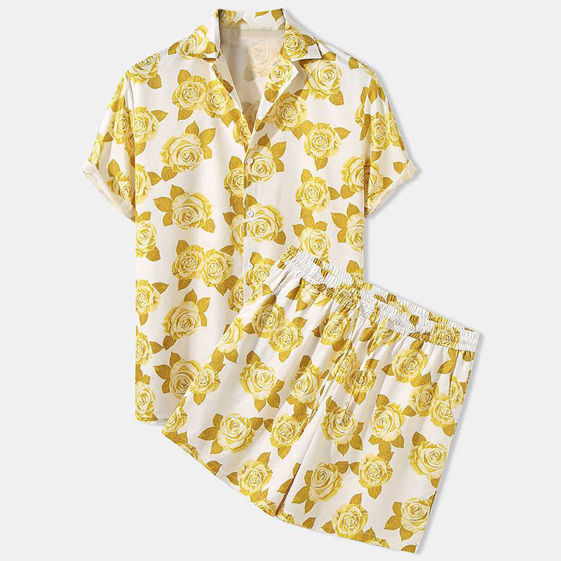 Herren Kurzarmhemd Modern Leicht Sommer
