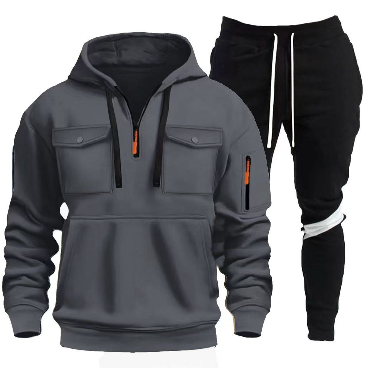 Herren Kapuzenjacke Sportlich mit Sporthose