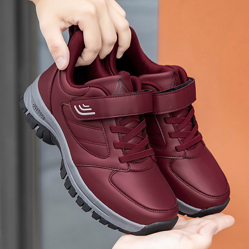 Damen Sneaker Outdoor Schuhe Klettverschluss Bequem - BerlinGlamour