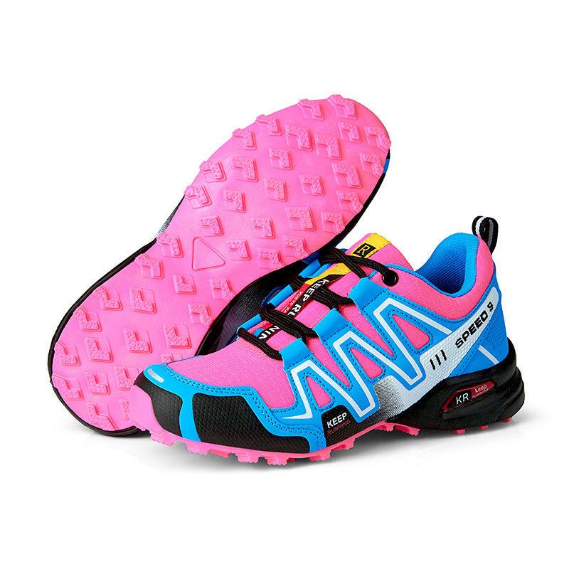 Trailrunning Schuhe Damen atmungsaktiv rutschfest Laufschuhe Sport