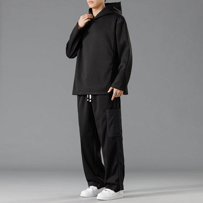 Herren Hoodie Set Jogginghose Sportlich Bequem