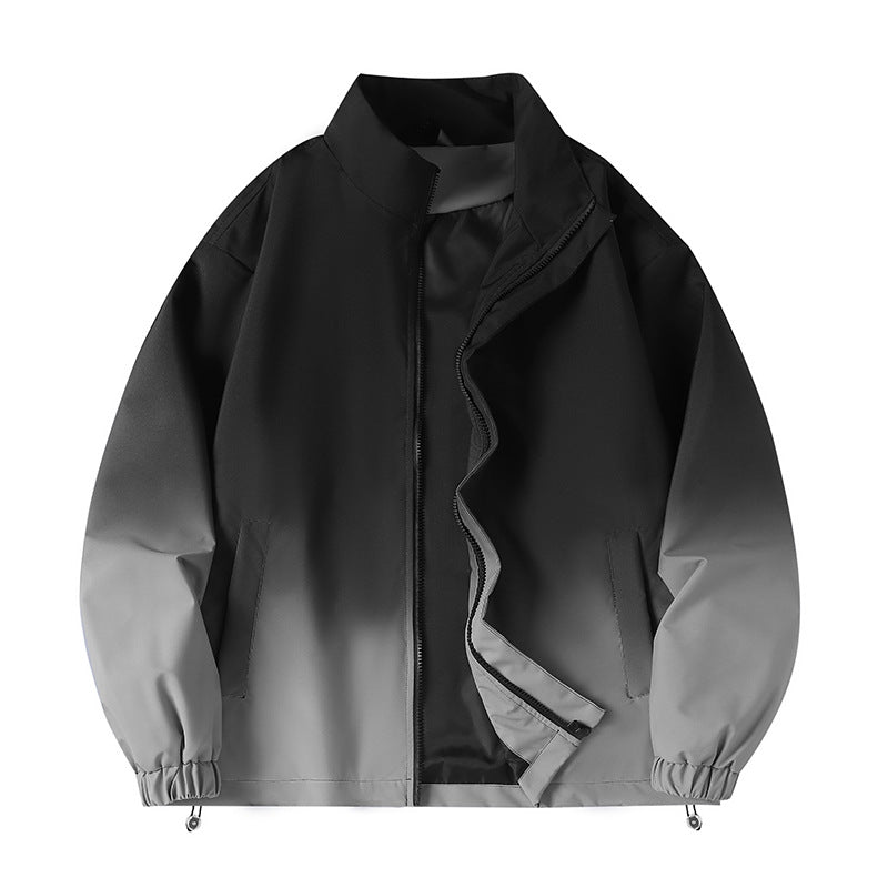 Herren Übergangsjacke Modern Farbverlauf Stylisch