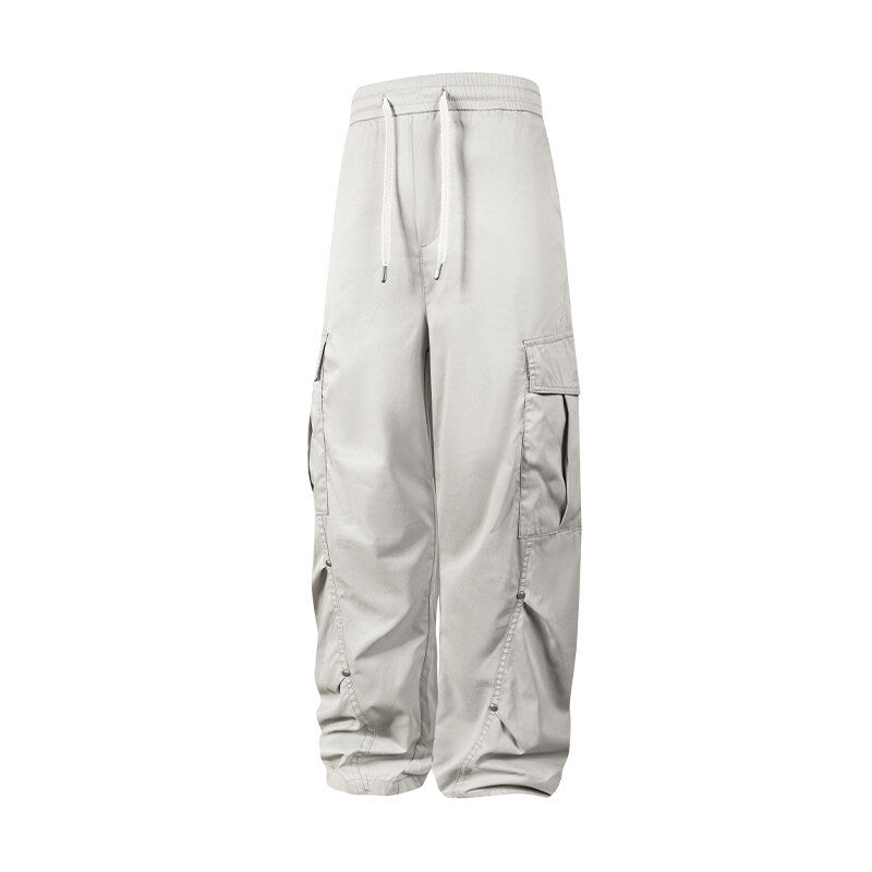 Herren Cargo-Hose Oversized mit Seitentaschen Bequem