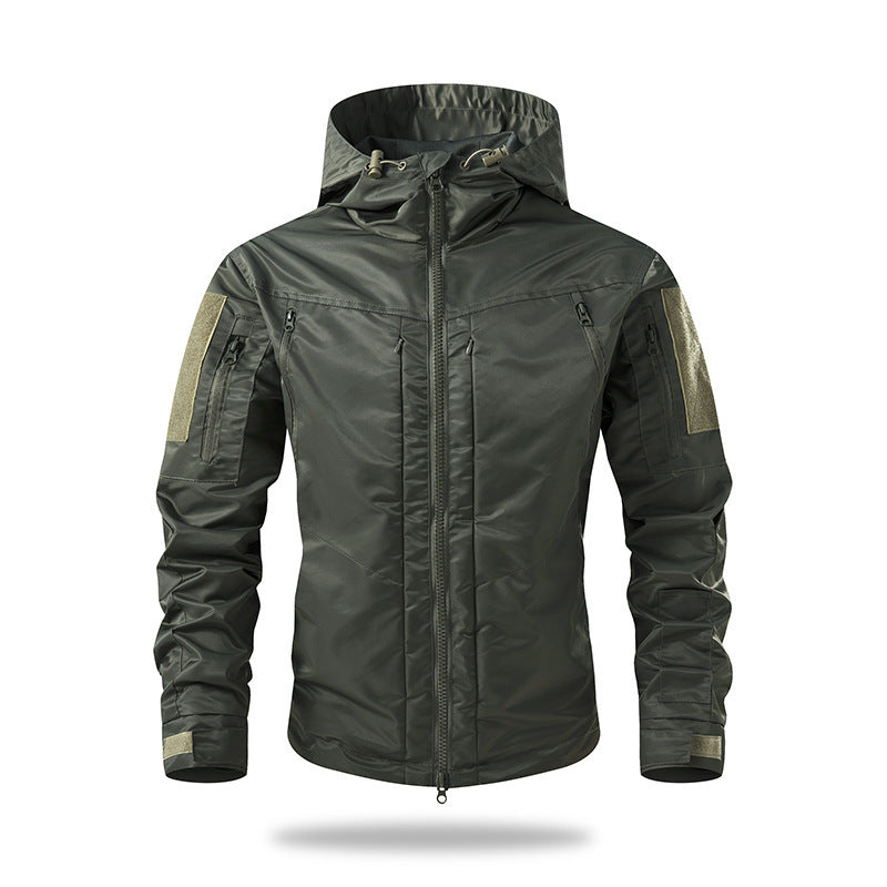 Herren Outdoorjacke Wasserdicht Atmungsaktiv Membran