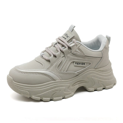 Damen Sneaker Sportlich Chunky Rutschfest Komfortabel