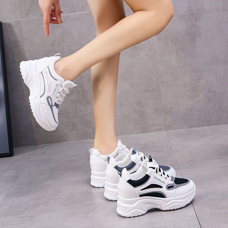 Damen Sneaker Chunky Komfortabel Laufsohle Sportlich