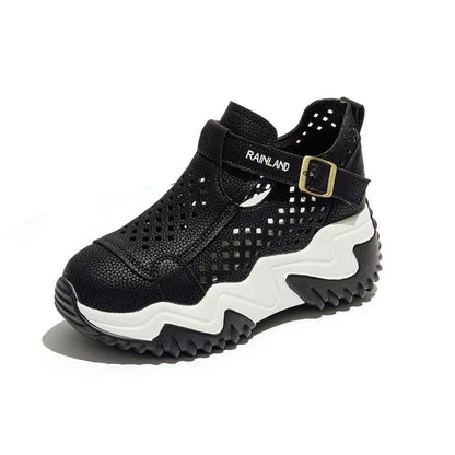 Damen Sandalen Bequem Luftig mit Riemen Modern
