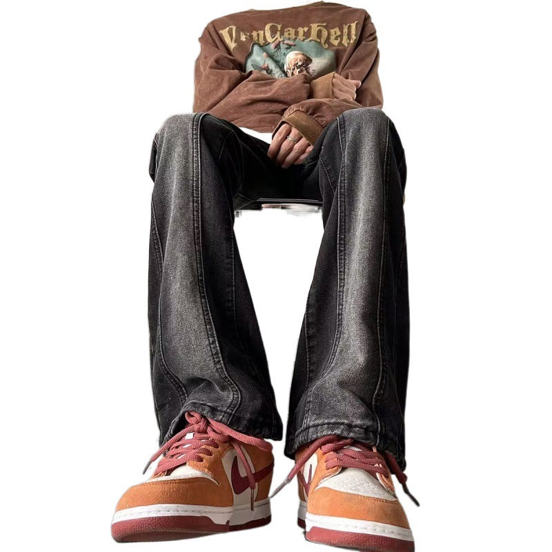 Herren Jeans Weite Fit Streetwear Style