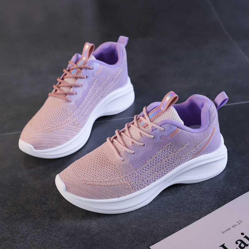 Damen Laufschuhe Leicht und Atmungsaktiv Flexibler Laufkomfort
