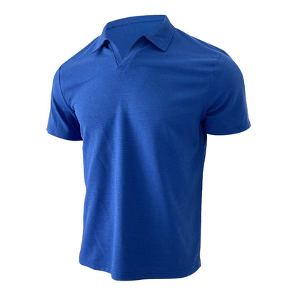 Herren Kurzarm-Shirt mit Textur Optik Berlin Style