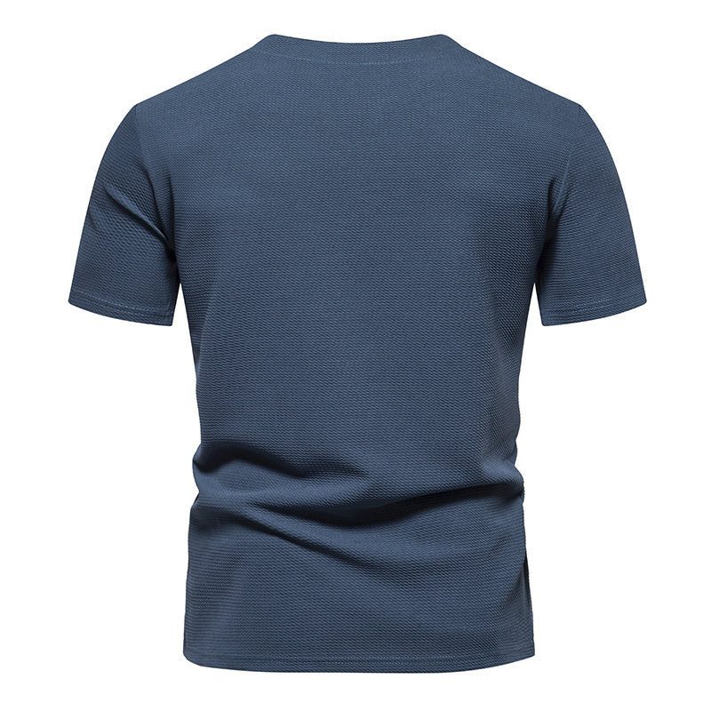 Herren T-Shirt Kurzarm Modern V-Ausschnitt Atmungsaktiv