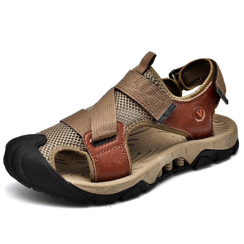 Herren Outdoor-Sandalen Sportlich Rutschfest Verstellbar