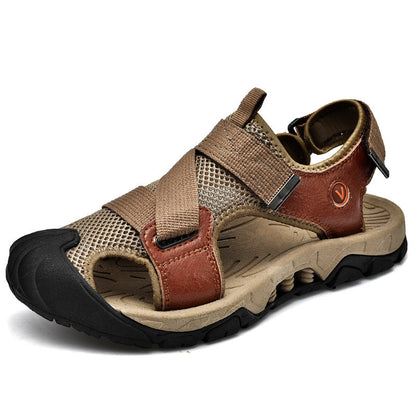 Herren Outdoor-Sandalen Sportlich Rutschfest Verstellbar