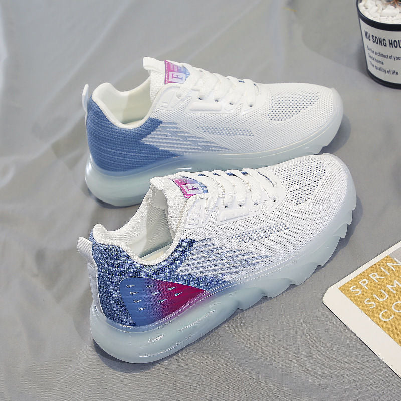 Damen Sport Sneaker Atmungsaktiv Leicht Laufen