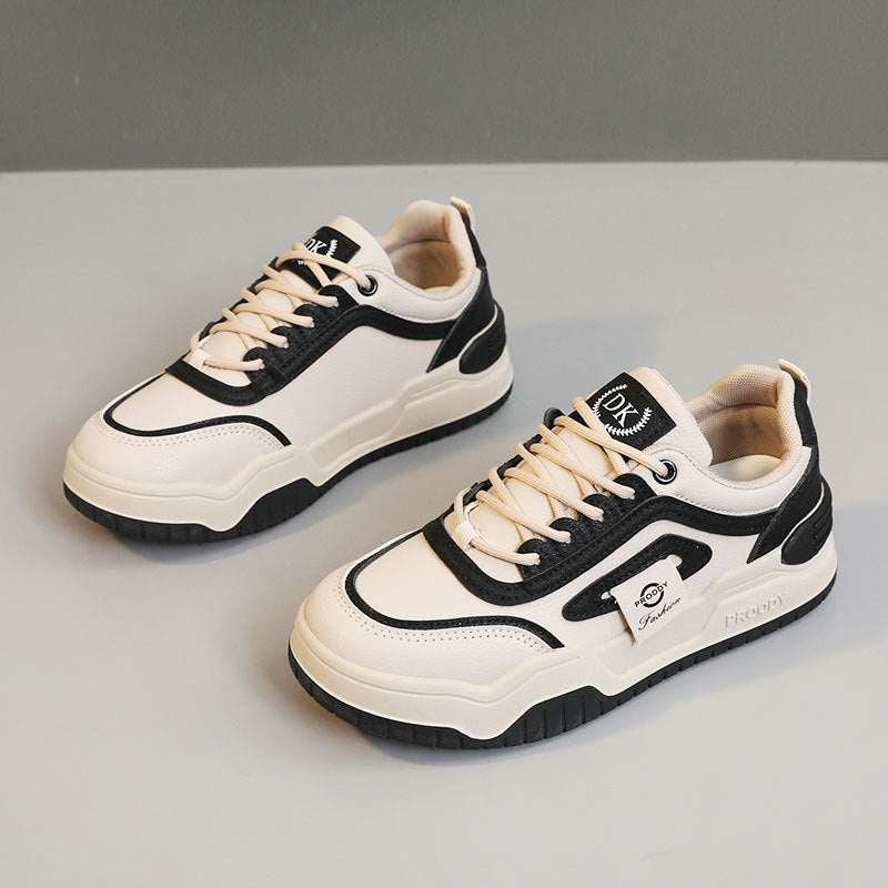 Damen Sneaker Sportlich mit rutschfester Sohle Schwarz Mode