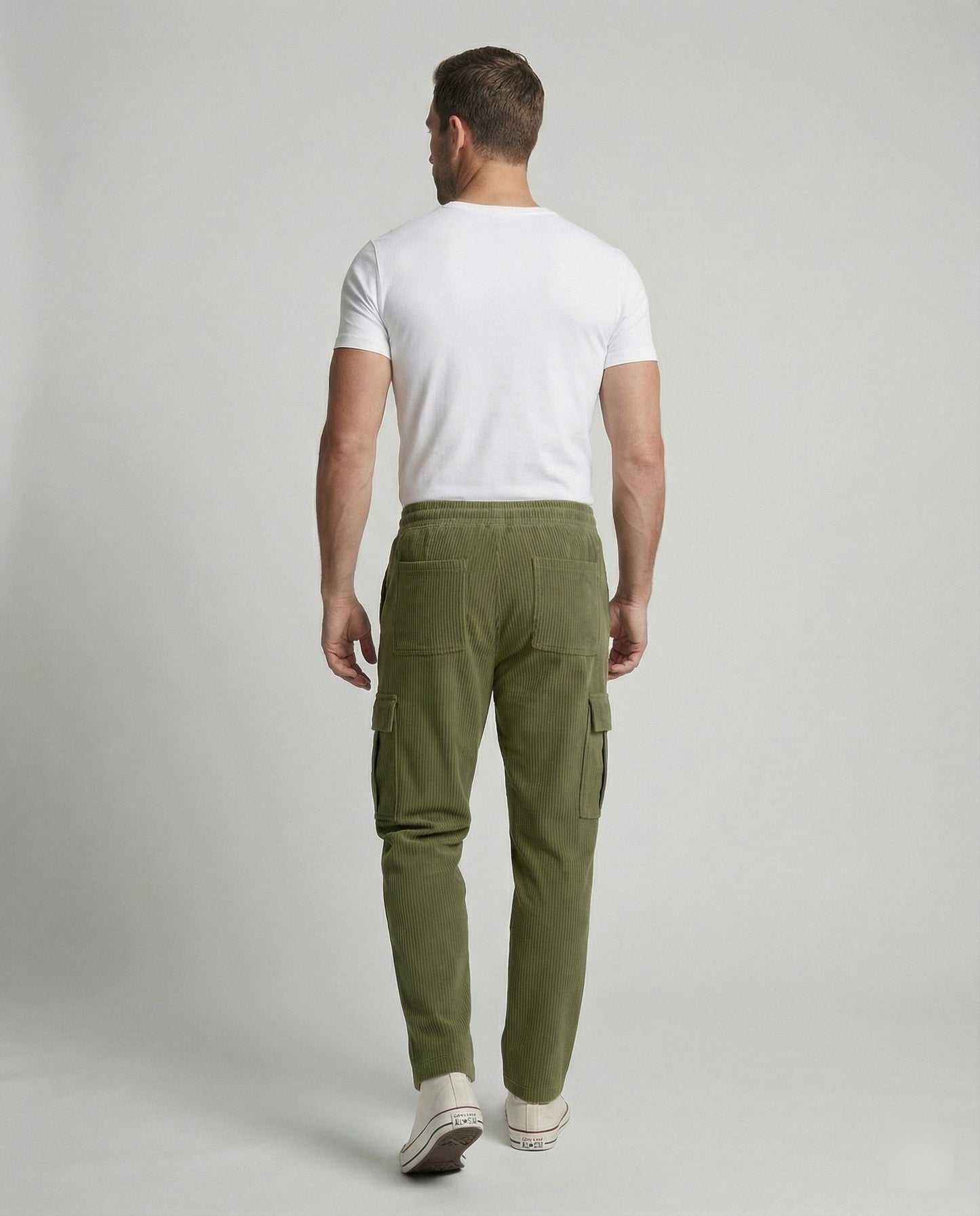 Herren Cargo-Hose Elastisch Bequem Stretch