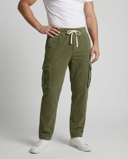 Herren Cargo-Hose Elastisch Bequem Stretch