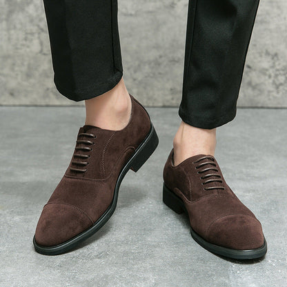 Damen Schnürschuhe Elegante Wildleder Schuhe Modern