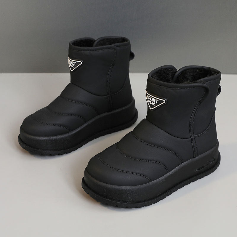 Damen Winterstiefel Warm Kuschelig Robust Schnee