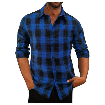 Karohemd Herren Freizeitshirts Berlin Style Modern