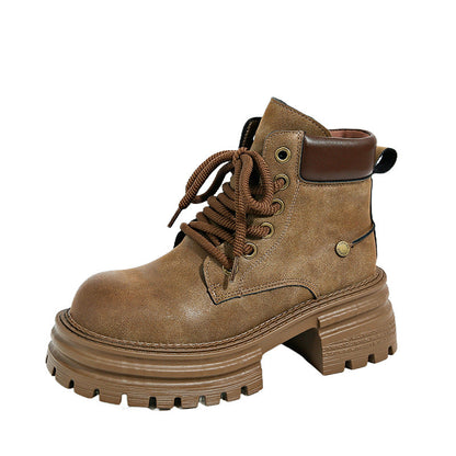 Damen Stiefeletten Outdoor Robust Modisch