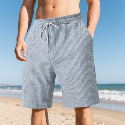 Herren Freizeithosen Elastisch Modern Mit Struktur