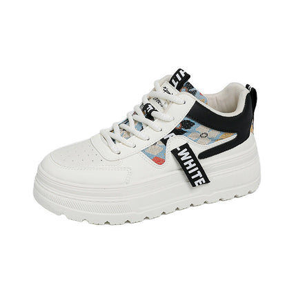 Damen Sneaker Sportlich Bequem Laufsohle Trendy