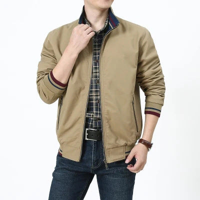 Herren Übergangsjacke Leicht Slim Fit Modern