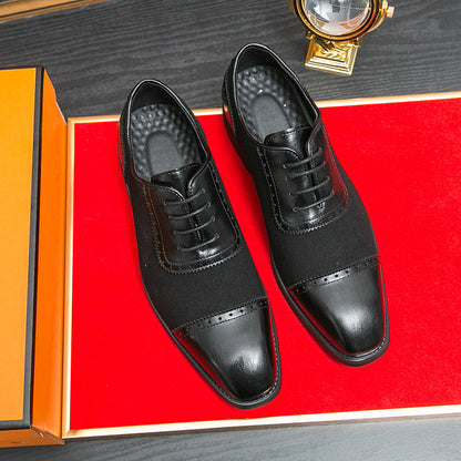 Damen Schnürschuhe Elegante Leder Schuhe Klassisch