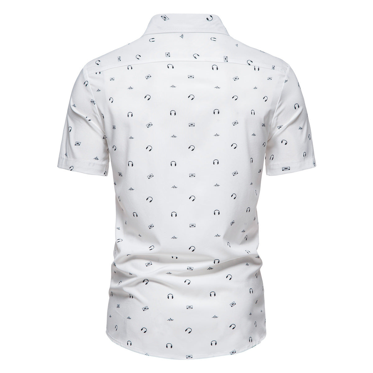 Herren Kurzarmhemd Geometrisch Druck Modern Berlin Style