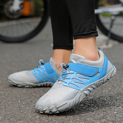 Damen Fitnessschuhe Aqua Sportschuhe Schnellschnürsystem