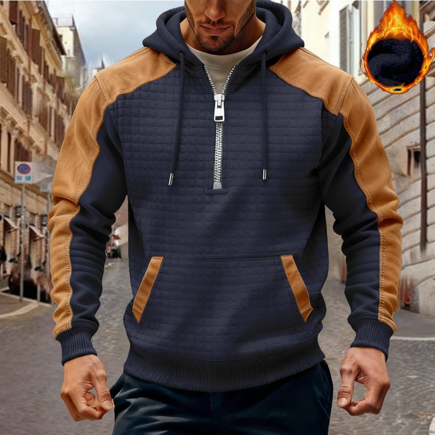 Herren Sport Hoodie Modern Stadtstyle
