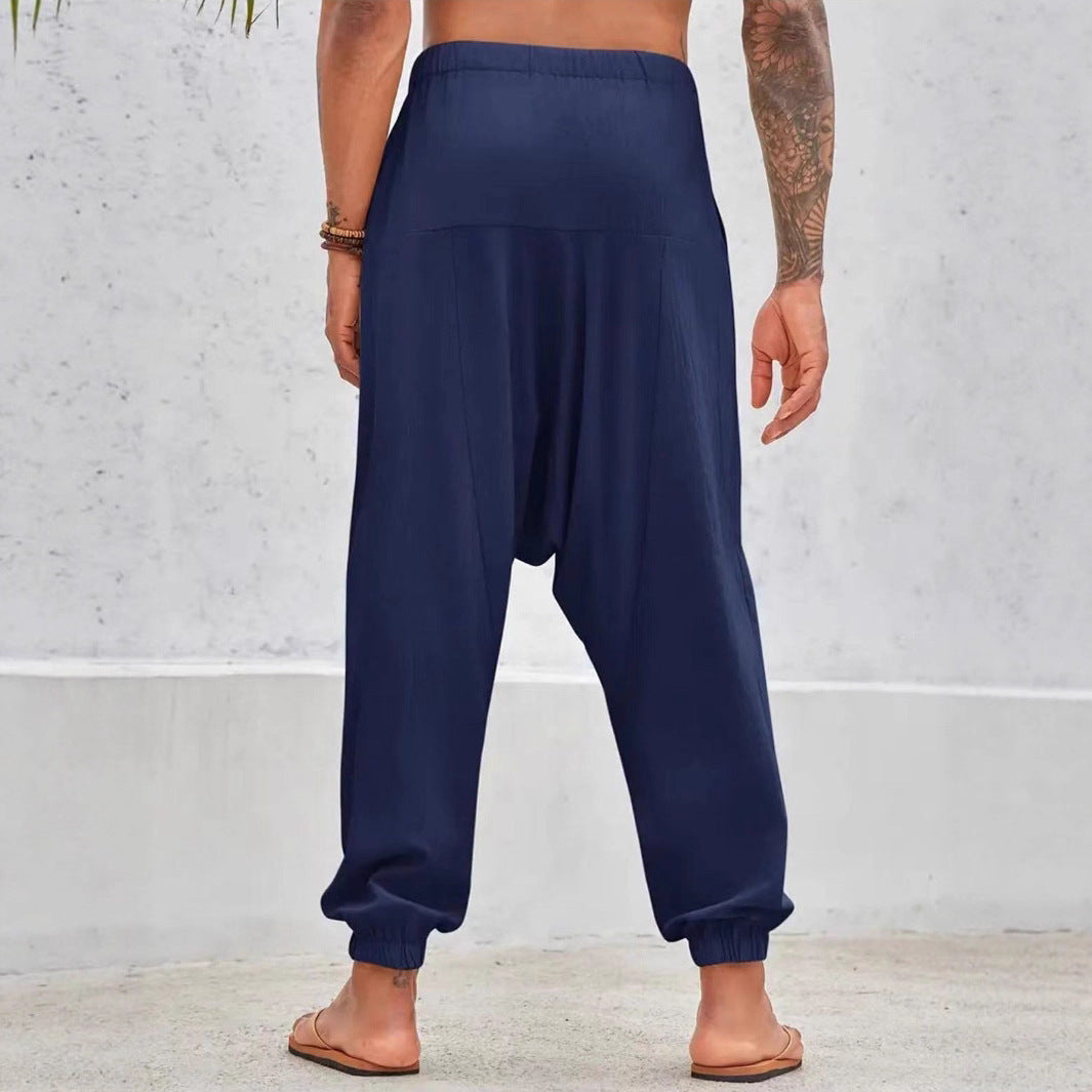 Herren Haremshose Marokko Style Baumwolle