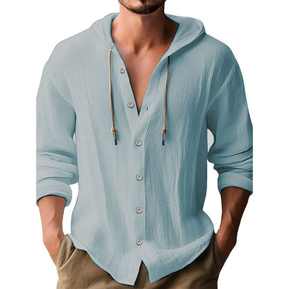 Herren Kapuzenhemd Leicht Modern Sportlich