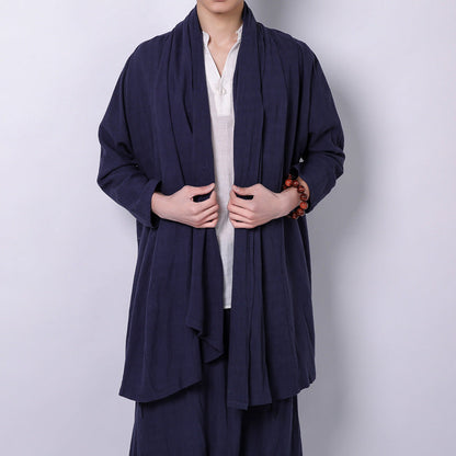 Herren Überwurfjacke Asymmetrisch Modern Trendig