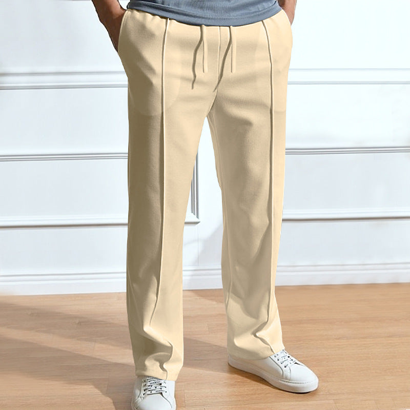 Herren Freizeithose Bequem Elastisch Mit Gummizug