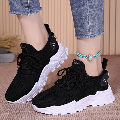 Damen Fitness Schuhe Atmungsaktiv Flexibel Laufschuhe Damen