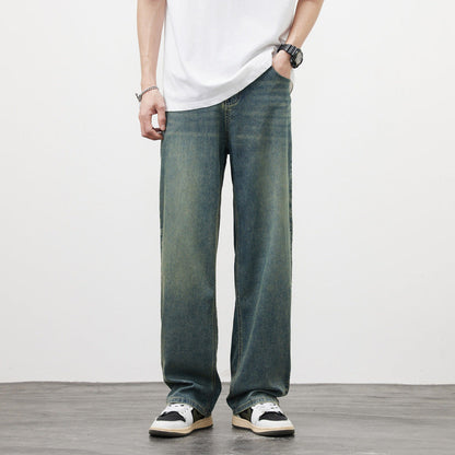 Bequeme Herren Jeans Weite Passform Casual
