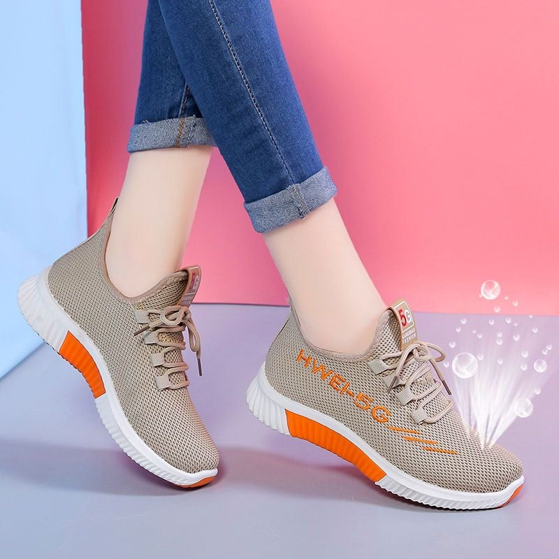 Damen Sneaker Sportlich FreizeitSchuhe Bequem