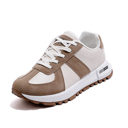 Damen Sneaker Sportlich Tiermuster Schuhe Trend